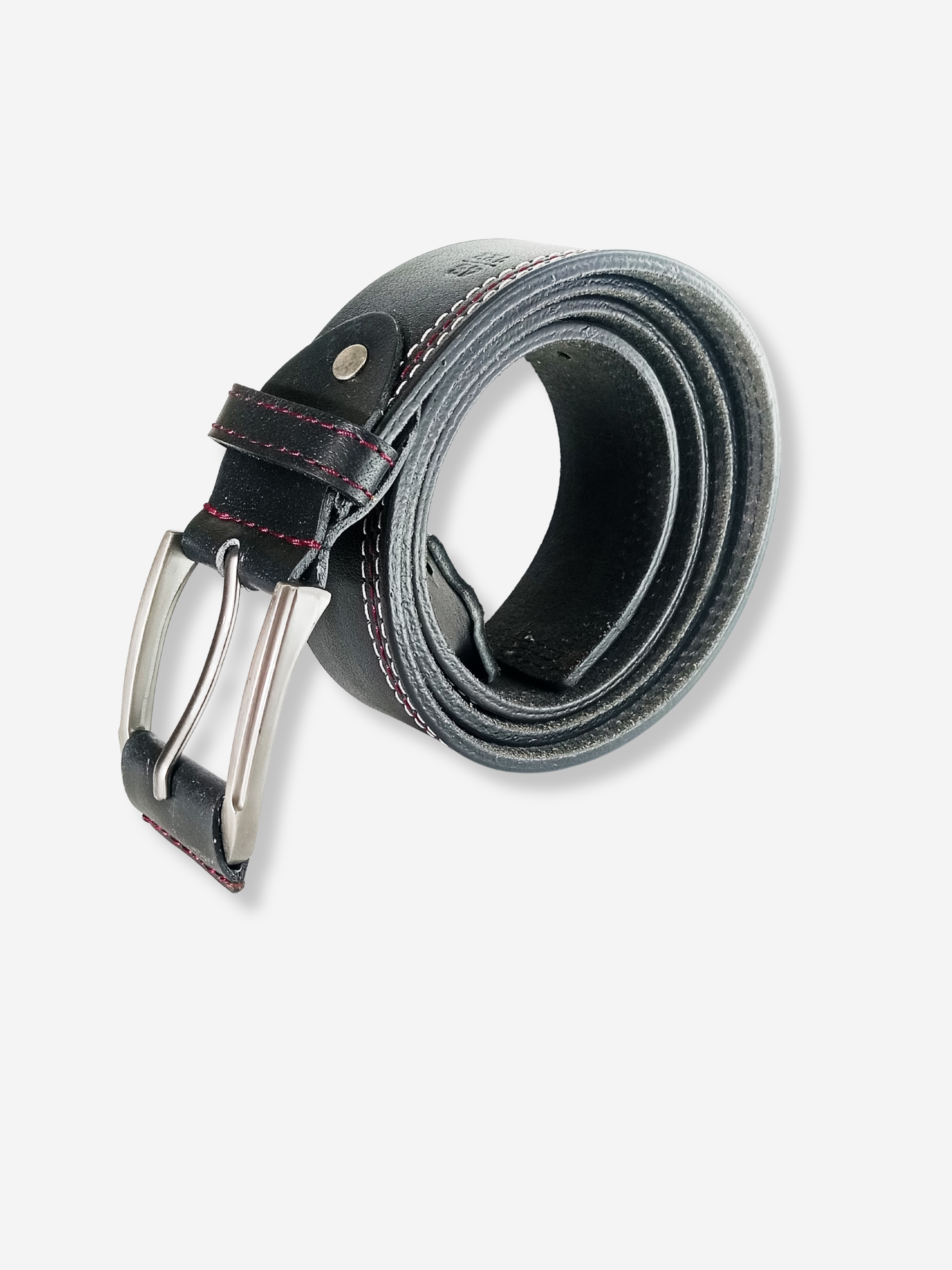 Dynasty Stitch - Detailed Black Sewing Belt