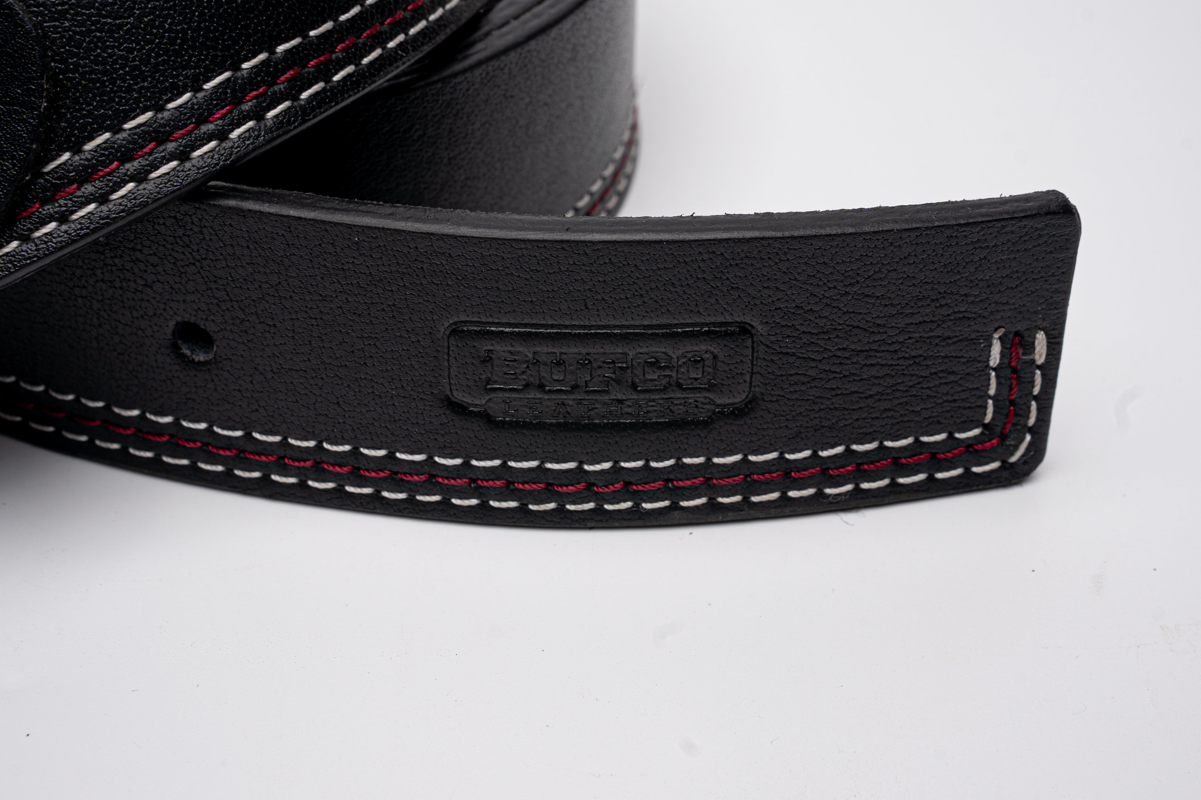 Dynasty Stitch - Detailed Black Sewing Belt