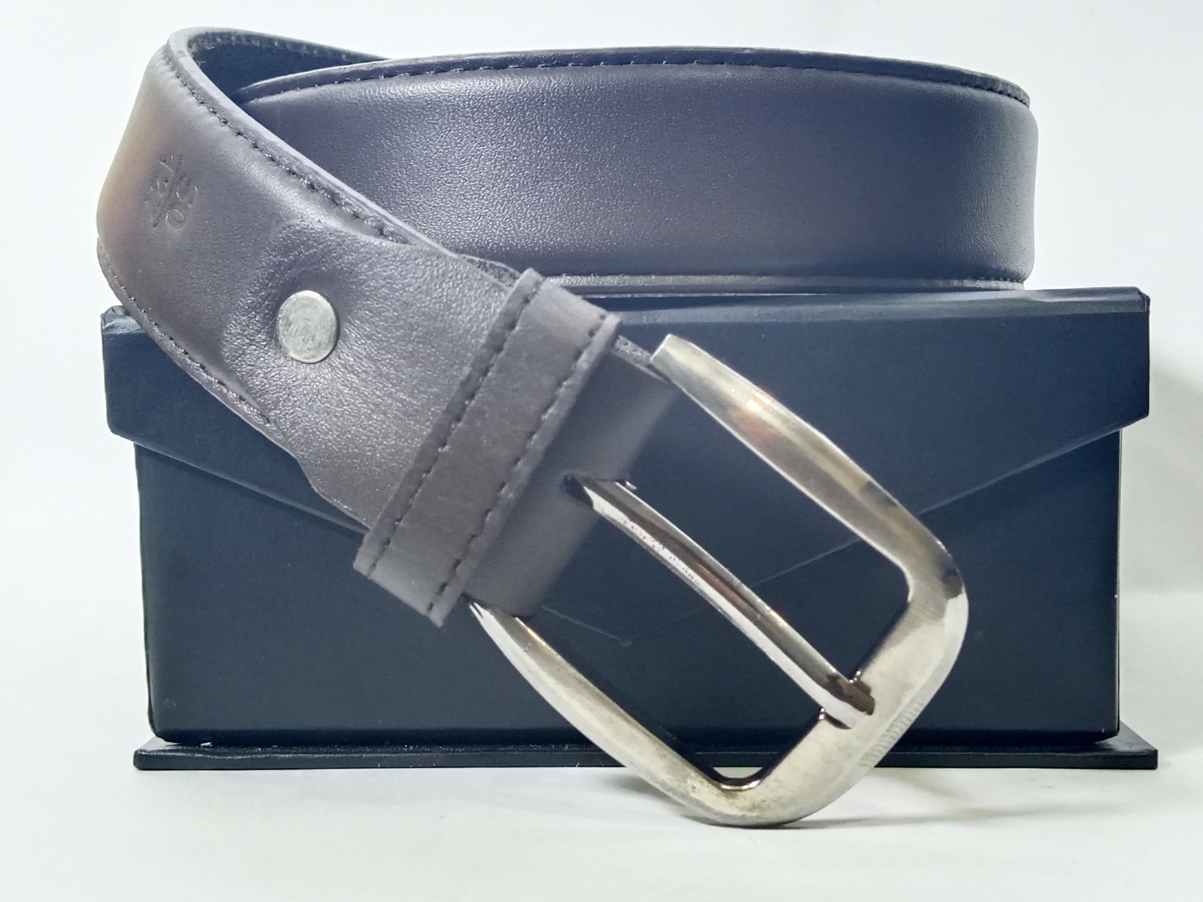 Tan Man Oakwood - Rich Brown Leather Belt